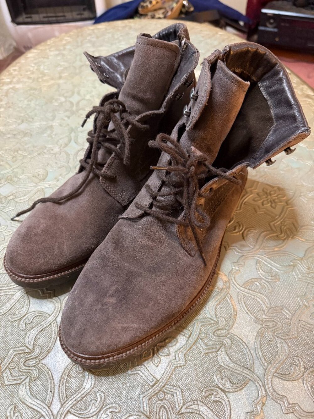 Bar III Suede Ankle Boots